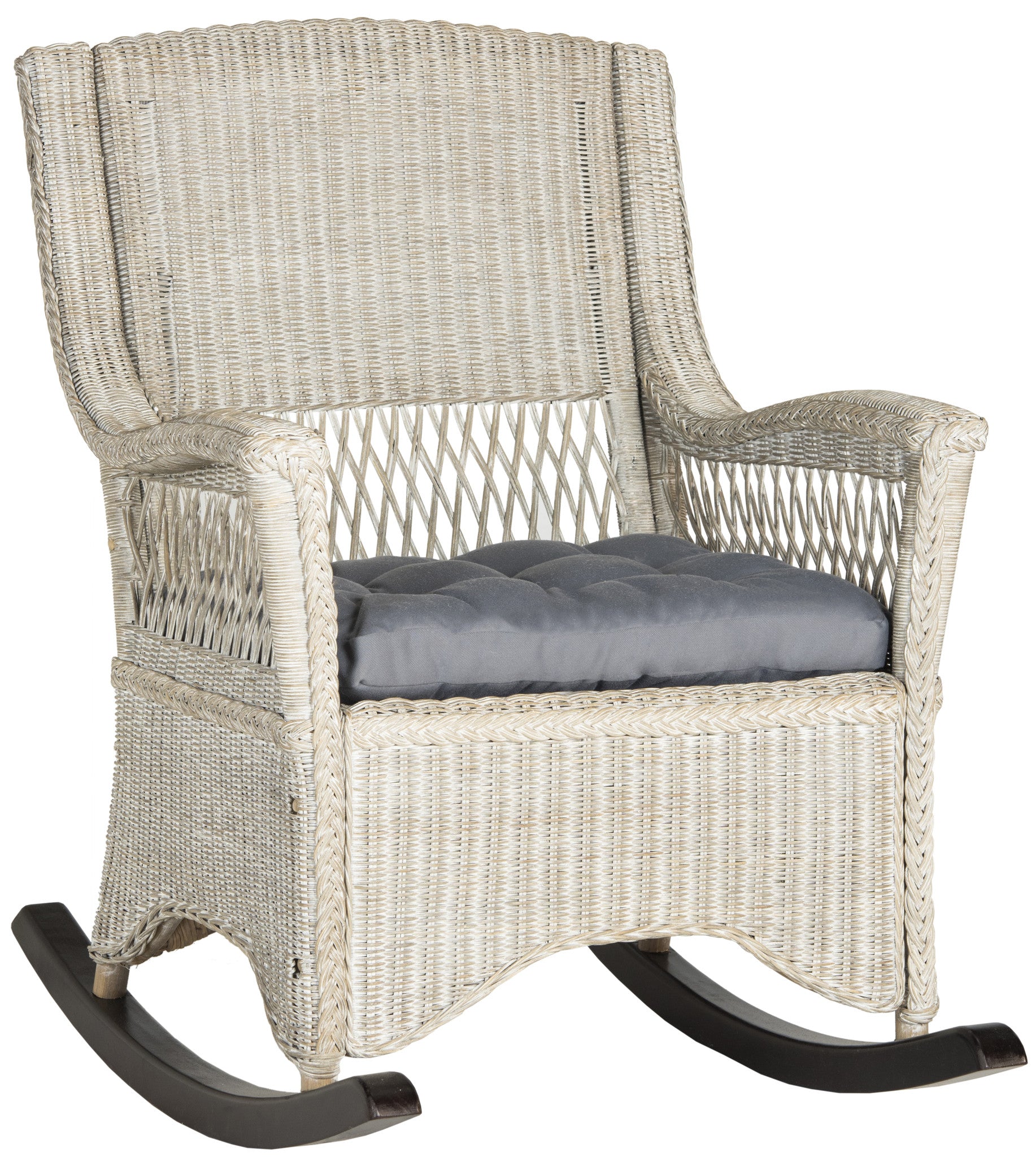 Safavieh Aria Rocking Chair | Lounge Chairs |  Modishstore  - 6