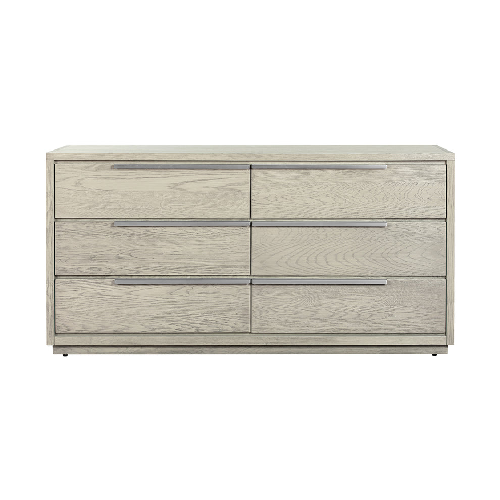 Abbey King 4 Piece Bedroom Set in Grey Oak Wood By Armen Living | Bedroom Sets | Modishstore - 7