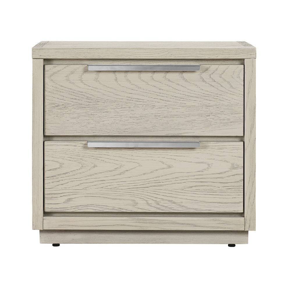 Abbey Queen 3 Piece Bedroom Set in Grey Oak Wood By Armen Living | Bedroom Sets | Modishstore - 5