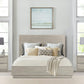 Abbey Queen 3 Piece Bedroom Set in Grey Oak Wood By Armen Living | Bedroom Sets | Modishstore