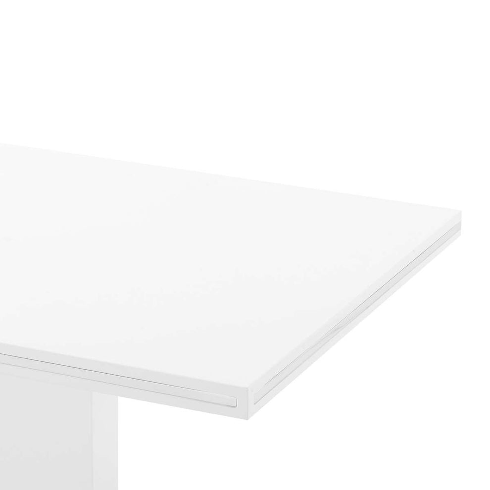 Amanda 3 Piece White Rectangular Dining Set By Armen Living | Dining Sets | Modishstore - 6