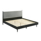 Artemio King 3 Piece Wood Bedroom Set in Black Finish By Armen Living | Bedroom Sets | Modishstore - 3