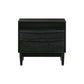 Artemio King 3 Piece Wood Bedroom Set in Black Finish By Armen Living | Bedroom Sets | Modishstore - 5