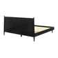 Artemio King 4 Piece Wood Bedroom Set in Black Finish By Armen Living | Bedroom Sets | Modishstore - 4