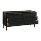 Artemio King 4 Piece Wood Bedroom Set in Black Finish By Armen Living | Bedroom Sets | Modishstore - 5
