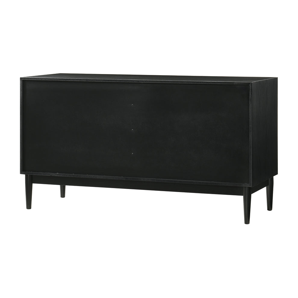 Artemio King 4 Piece Wood Bedroom Set in Black Finish By Armen Living | Bedroom Sets | Modishstore - 6