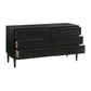 Artemio Queen 4 Piece Wood Bedroom Set in Black Finish By Armen Living | Bedroom Sets | Modishstore - 5