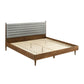 Artemio King 3 Piece Wood Bedroom Set in Walnut Finish By Armen Living | Bedroom Sets | Modishstore - 3