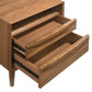 Artemio King 3 Piece Wood Bedroom Set in Walnut Finish By Armen Living | Bedroom Sets | Modishstore - 7