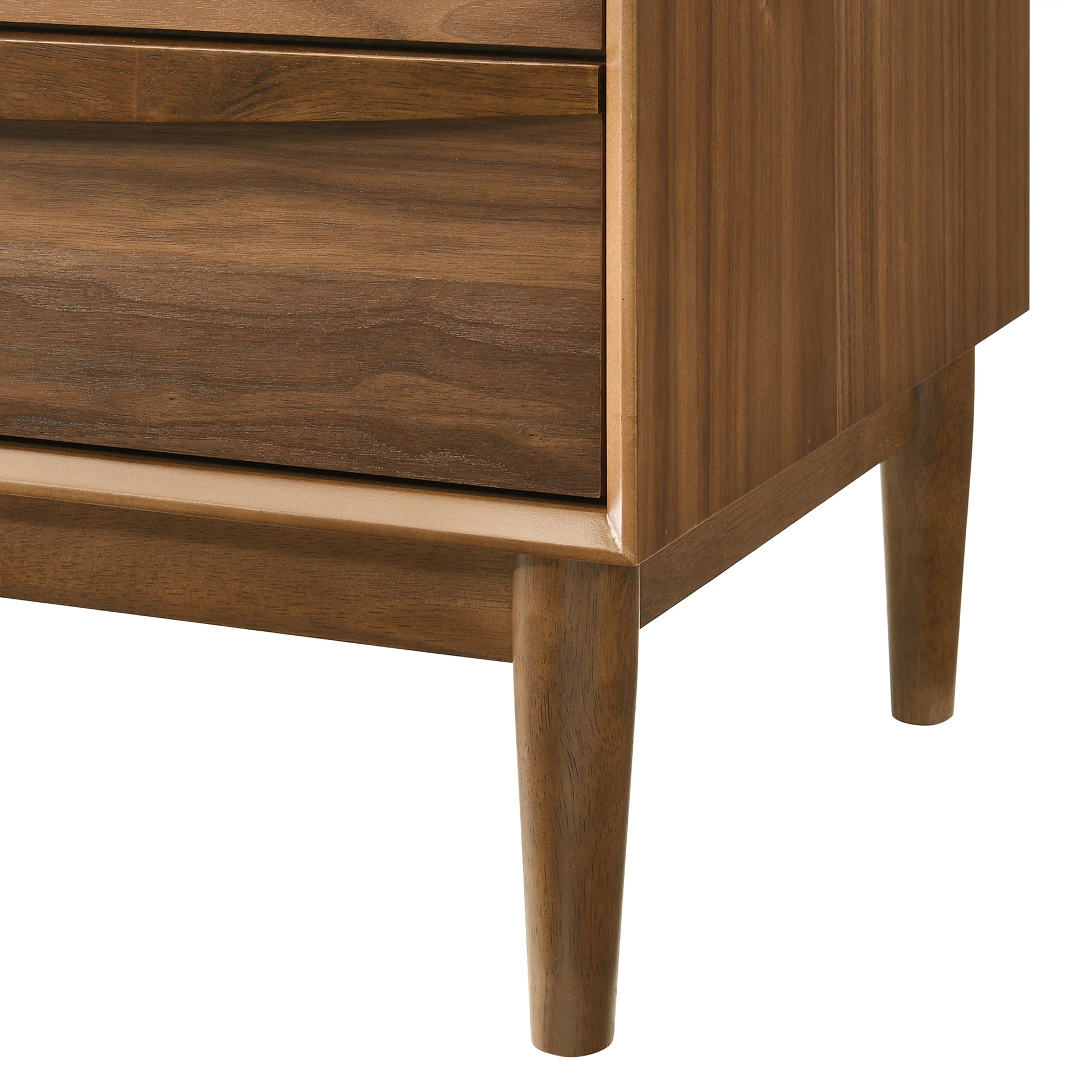 Artemio King 3 Piece Wood Bedroom Set in Walnut Finish By Armen Living | Bedroom Sets | Modishstore - 8