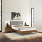 Artemio Queen 3 Piece Wood Bedroom Set in Walnut Finish By Armen Living | Bedroom Sets | Modishstore