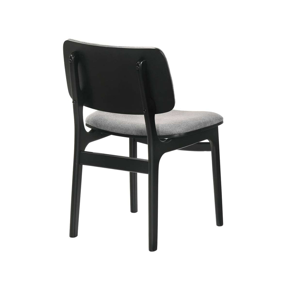 Cirque and Lima 5 Piece Black Round Dining Set By Armen Living | Dining Sets | Modishstore - 4