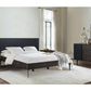 Cross Dark Gray Solid Oak King 4pc Bedroom Set By Armen Living | Bedroom Sets |  Modishstore 