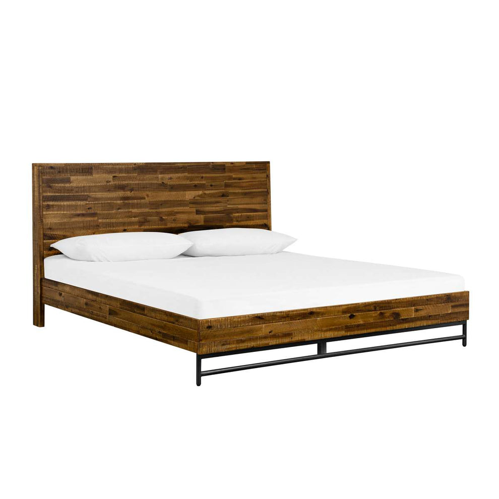 Cusco 4 Piece Acacia King Bedroom Set with Dresser and Nightstands By Armen Living | Bedroom Sets | Modishstore - 2