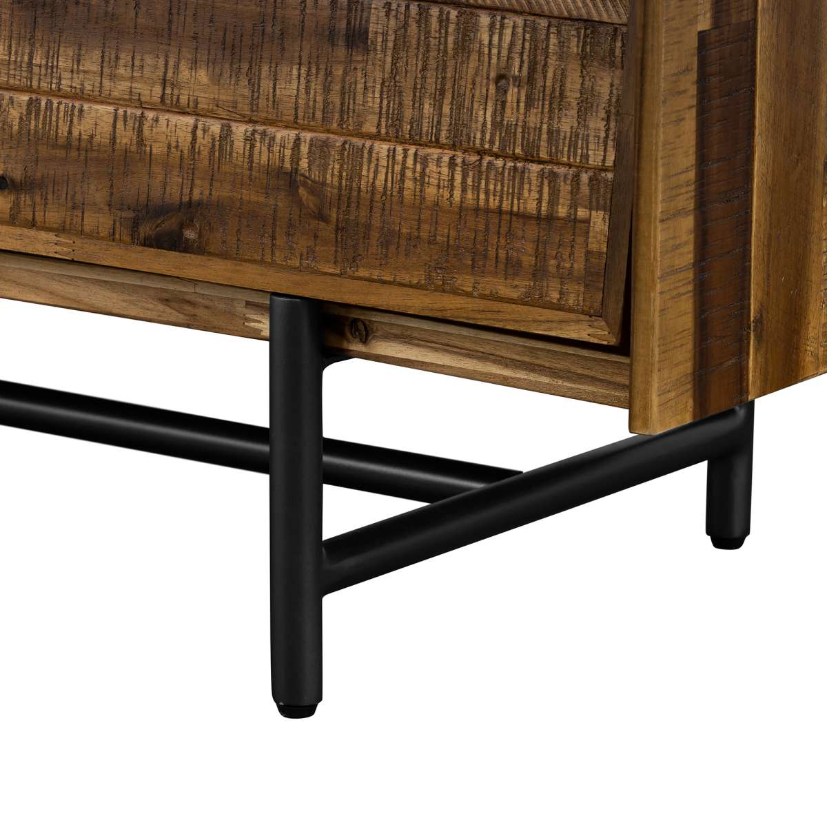 Cusco 4 Piece Acacia Queen Bedroom Set with Dresser and Nightstands By Armen Living | Bedroom Sets | Modishstore - 5