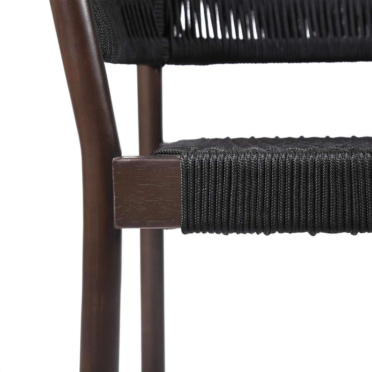 Armen Living Fineline and Doris Dining Set