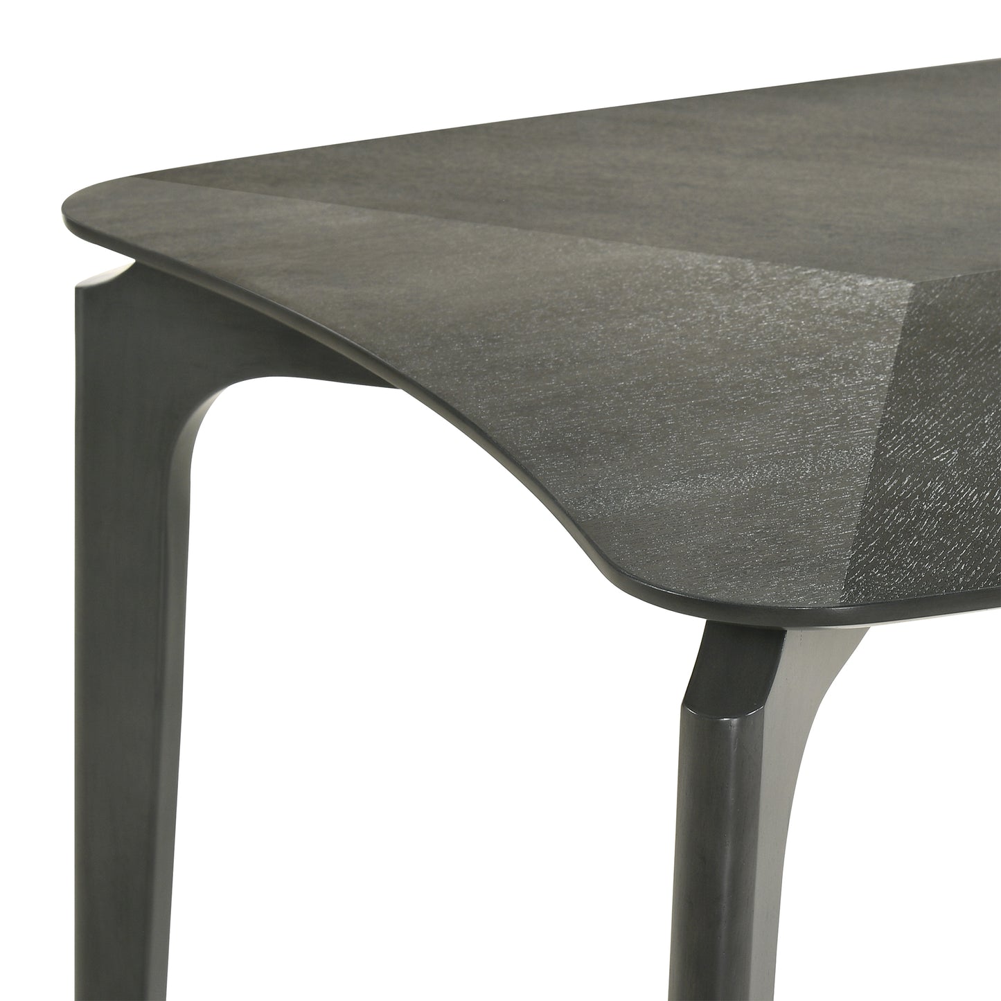 Kalia 5 Piece Wood Dining Set in Gray Finish with Gray Fabric By Armen Living | Dining Sets | Modishstore - 7