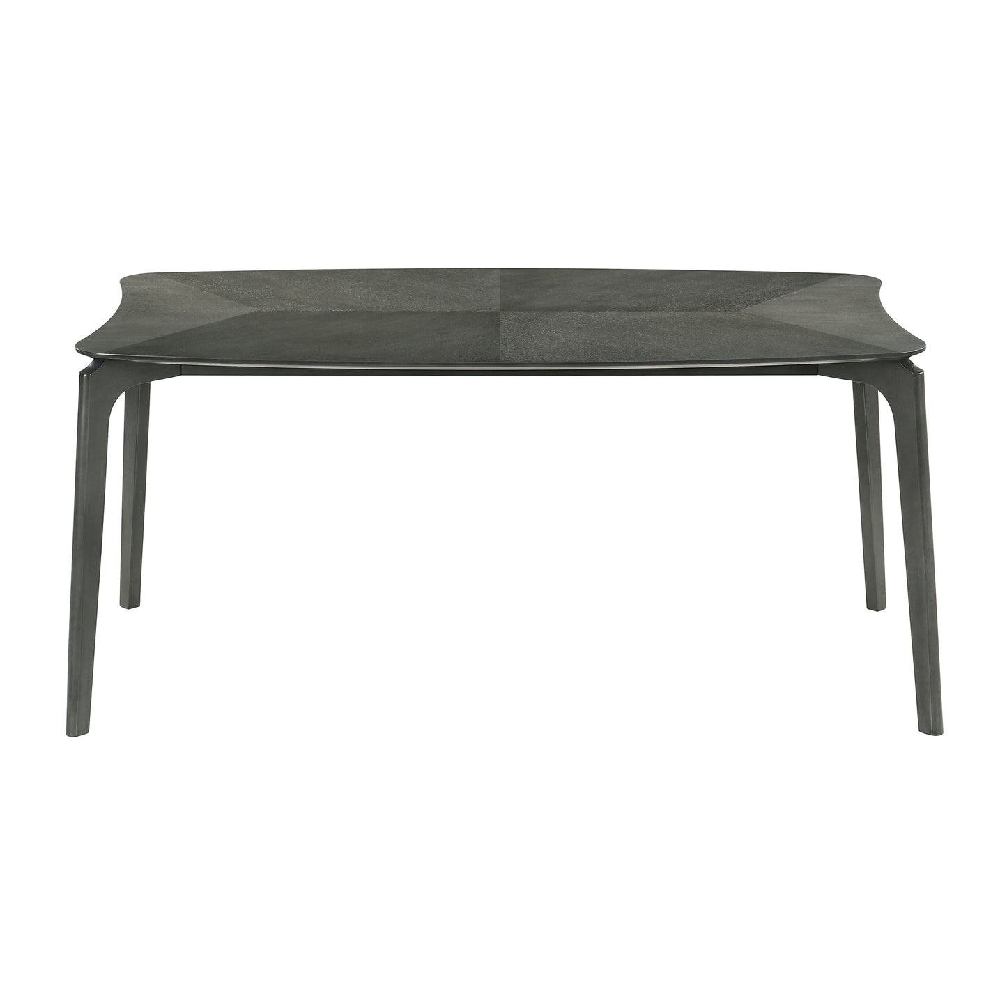 Kalia 7 Piece Wood Dining Set in Gray Finish with Gray Fabric By Armen Living | Dining Sets | Modishstore - 5
