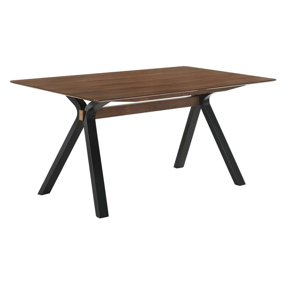 Laredo and Jackie 5 Piece Black Rectangular Dining Set By Armen Living | Dining Sets | Modishstore - 5