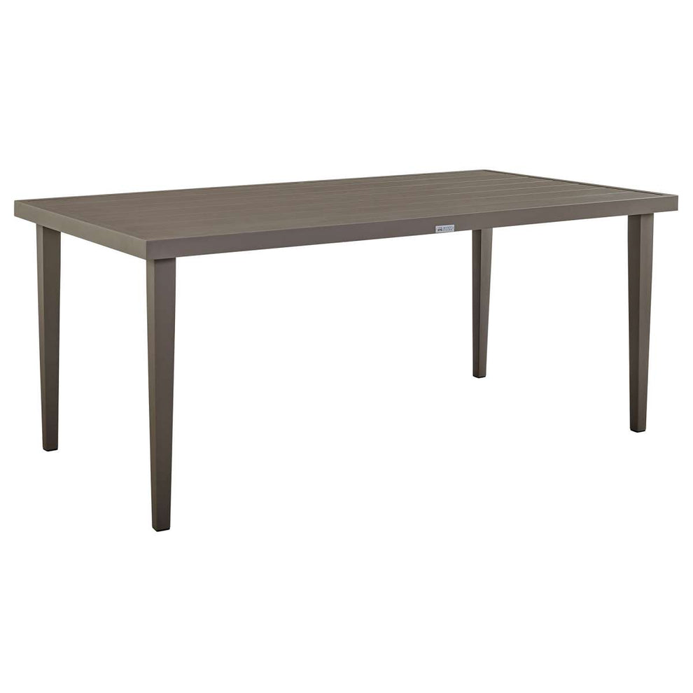Grenada 5 Piece Gray Aluminum Outdoor Dining Set with Gray Fabric By Armen Living | Outdoor Dining Sets |  Modishstore  - 6