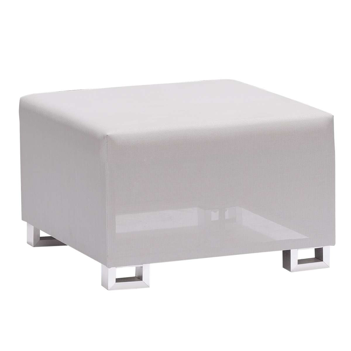 Lagoon 4 piece Outdoor Textilene Sectional Set in Taupe with Sky Blue Accent Pillows By Armen Living | Outdoor Sofas, Loveseats & Sectionals |  Modishstore  - 5