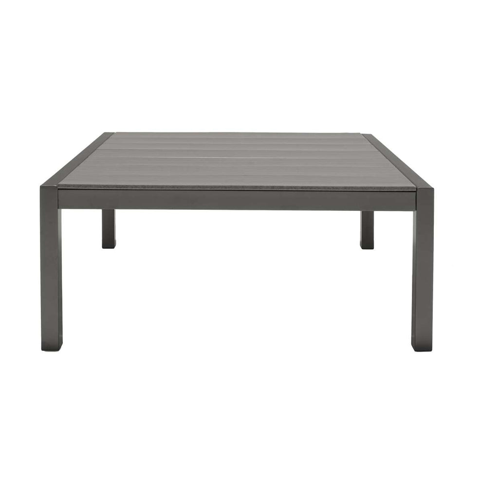 Solana Outdoor Sectional Set in Cosmos Finish with Grey Cushions and Coffee Table By Armen Living | Outdoor Sofas, Loveseats & Sectionals |  Modishstore  - 4