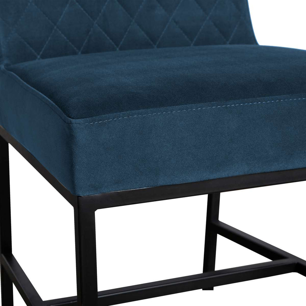 Pirate and Blue Napoli 5 Piece Modern Dining Set By Armen Living | Dining Sets | Modishstore - 6