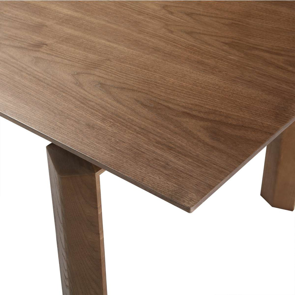 Treviso Mid-Century Walnut Wood 5 Piece Dining Set By Armen Living | Dining Sets | Modishstore - 4