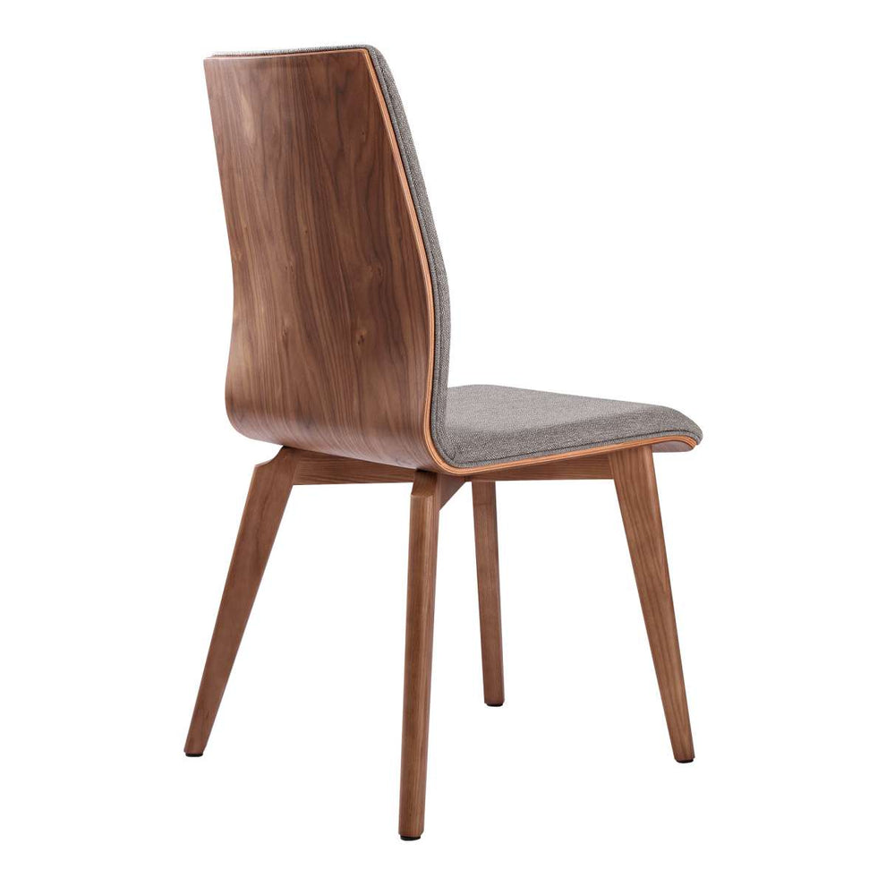 Treviso Mid-Century Walnut Wood 5 Piece Dining Set By Armen Living | Dining Sets | Modishstore - 6