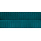 Manhattan Comfort Trillium 83.07 in. Aqua Blue and Rose Gold 3-Seat Sofa | Sofas | Modishstore