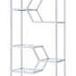 Safavieh Benoit Chrome Bookcase | Bookcases | Modishstore - 2