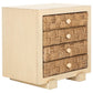 Safavieh Rosario Woven Wood Nightstand | Nightstands | Modishstore - 4
