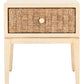 Safavieh Armand Woven Wood Nightstand | Nightstands | Modishstore - 2