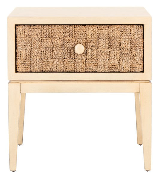 Safavieh Armand Woven Wood Nightstand | Nightstands | Modishstore - 2