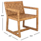 Safavieh Brinn Woven Accent Chair | Accent Chairs | Modishstore - 4