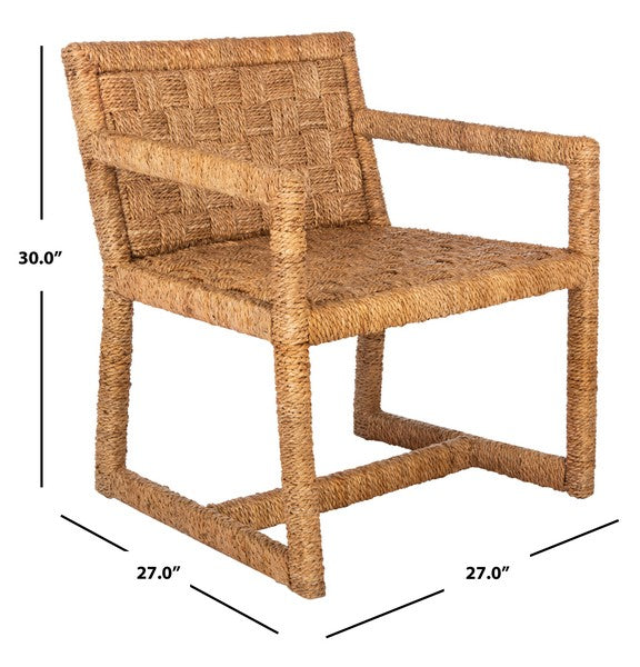 Safavieh Brinn Woven Accent Chair | Accent Chairs | Modishstore - 4