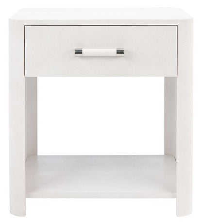 Safavieh Sawyer Faux Shagreen Nightstan | Nightstands | Modishstore - 7