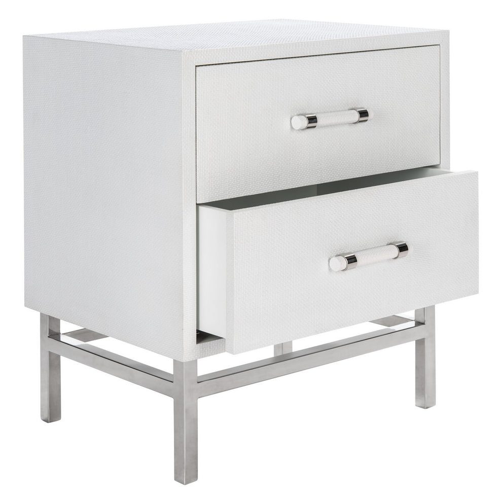 Safavieh Ranger Faux Shagreen Nightstan | Nightstands | Modishstore - 17