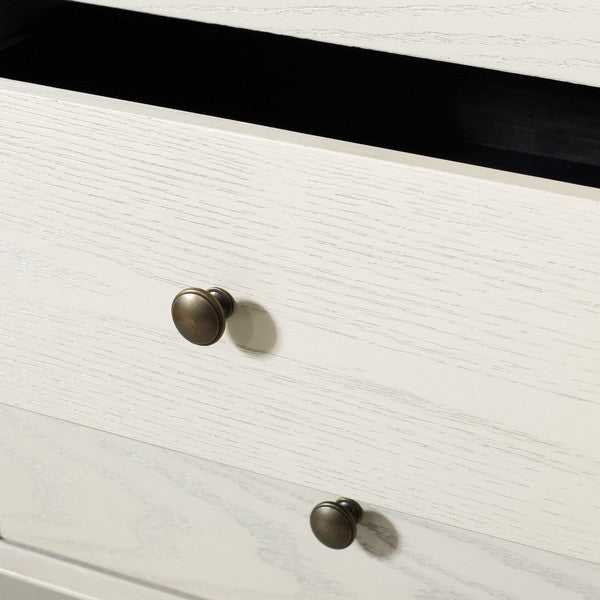 Safavieh Elissa Mid-Century Sm Media - White Washed | Cabinets | Modishstore - 5