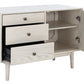 Safavieh Elissa Mid-Century Sm Media - White Washed | Cabinets | Modishstore - 4