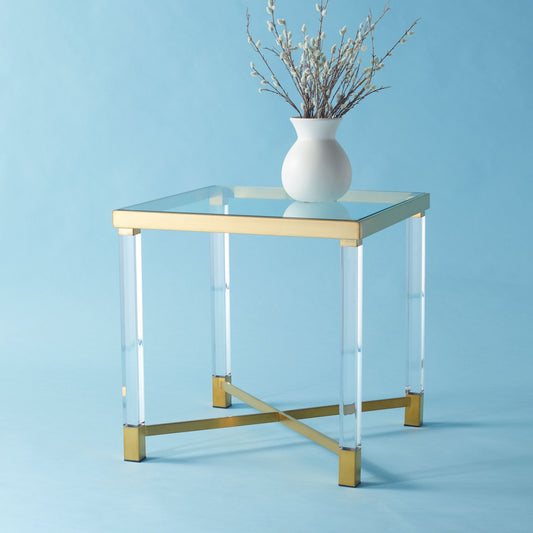 Safavieh Shawna Acrylic End Table | End Tables | Modishstore