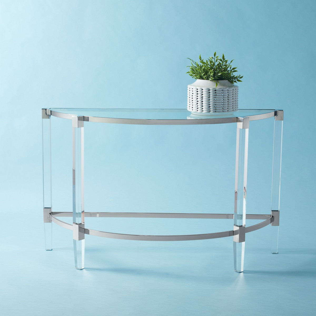 Safavieh Anabelle Acrylic Console Table | Console Tables | Modishstore - 6