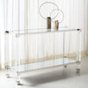 Safavieh Angie Acyrlic Console Table - Silver