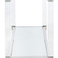Safavieh Angie Acyrlic Console Table - Silver | Console Tables | Modishstore - 4