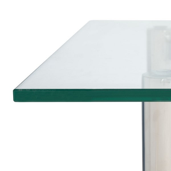 Safavieh Letty Acrylic Coffee Table - Silver | Coffee Tables | Modishstore - 5