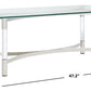 Safavieh Letty Acrylic Coffee Table - Silver | Coffee Tables | Modishstore - 4