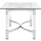 Safavieh Letty Acrylic Coffee Table - Silver | Coffee Tables | Modishstore - 3