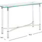 Safavieh Letty Acrylic Console Table - Silver | Console Tables | Modishstore - 4