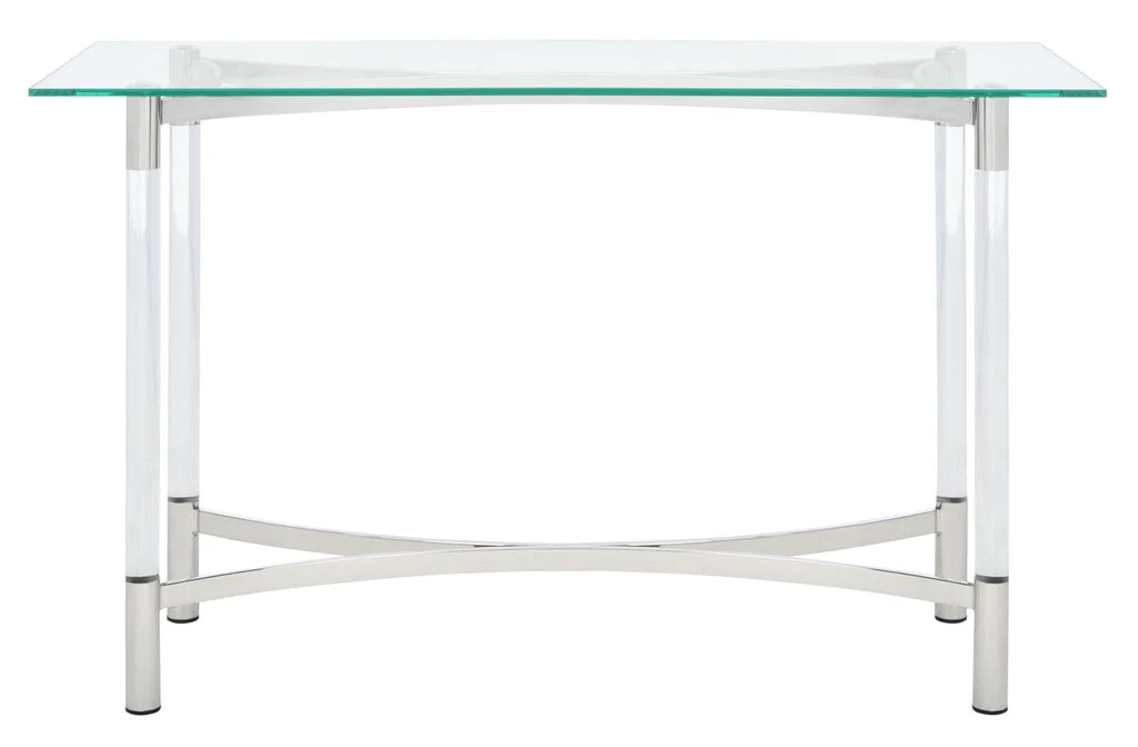 Safavieh Letty Acrylic Console Table - Silver | Console Tables | Modishstore - 2