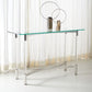 Safavieh Letty Acrylic Console Table - Silver | Console Tables | Modishstore